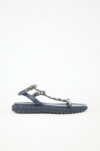 Valentino Rockstud Gladiator Sandal
