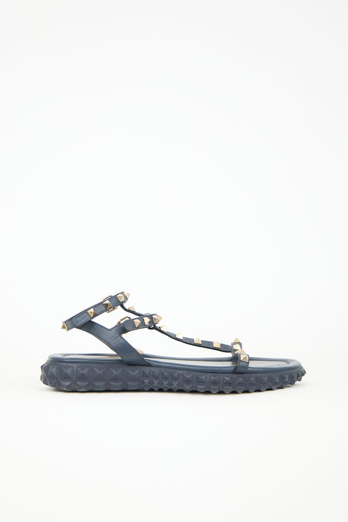 Valentino Rockstud Gladiator Sandal