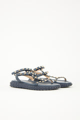 Valentino Rockstud Gladiator Sandal