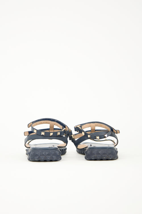 Valentino Rockstud Gladiator Sandal