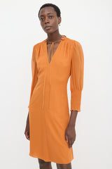 Valentino Roma Silk Crepe Dress
