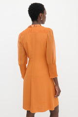 Valentino Roma Silk Crepe Dress