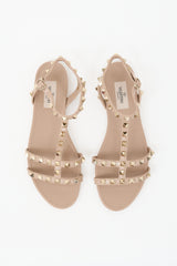 Valentino Rubber Rockstud Sandal
