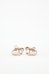Valentino Rubber Rockstud Thong Sandal
