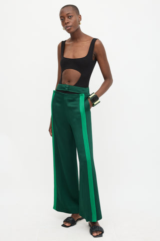 Valentino Satin Striped Pant