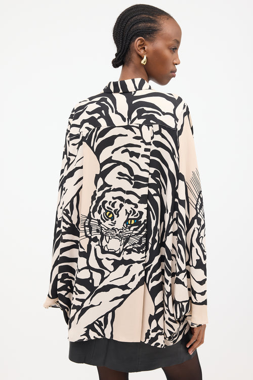 Valentino Silk Printed Shirt