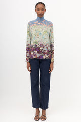 Valentino Silk Floral Blouse