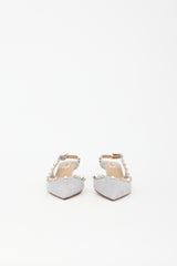 Valentino Suede Rockstud Heel