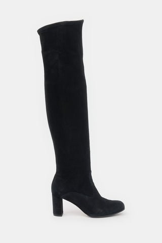 Valentino Suede Thigh Boot