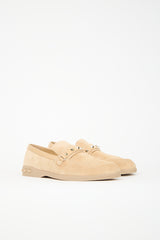 Valentino Suede Leisure Flows Rockstud Loafer