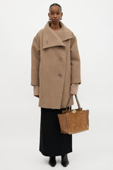 Valentino Suede & Leather Rockstud Tote Bag