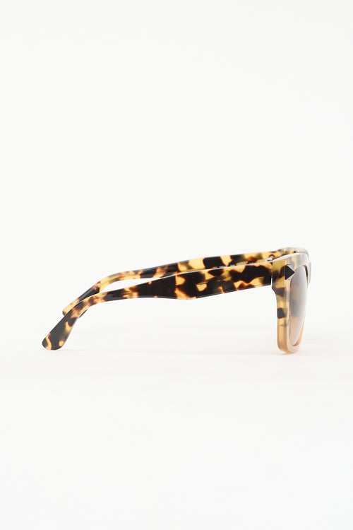 Valentino V711S Square Sunglasses