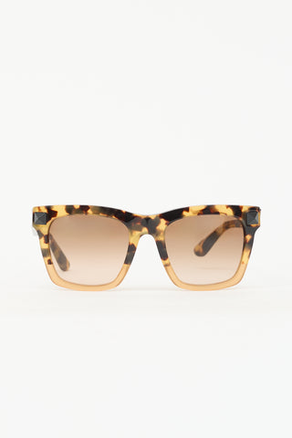 Valentino V711S Square Sunglasses