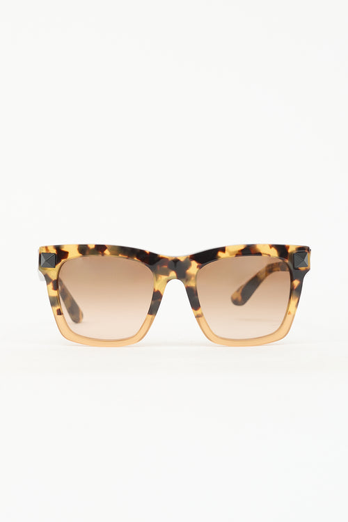 Valentino V711S Square Sunglasses