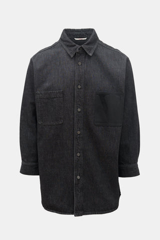 Valentino VLogo Denim Shirt