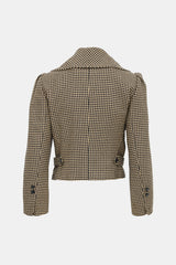 Valentino Vintage Wool Patterned Jacket