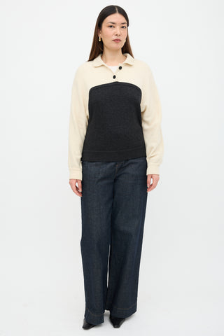 Valentino Vintage Colour Block Sweater