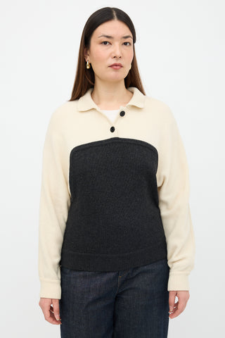 Valentino Vintage Colour Block Sweater