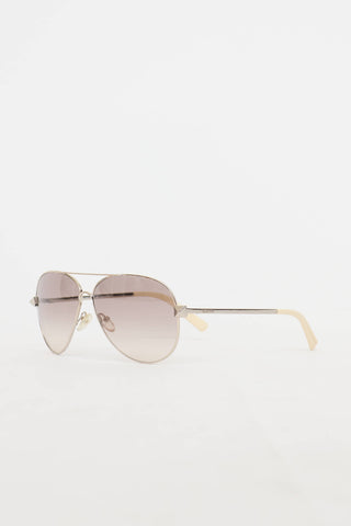 Valentino V117S Aviator Sunglasses