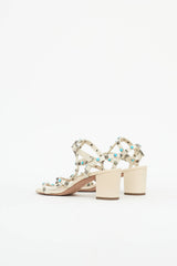 Valentino Rockstud Cage Sandal