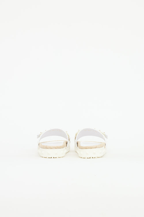 Valentino Rockstud Strap Slide