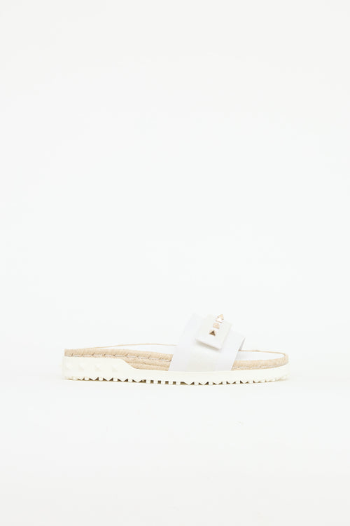 Valentino Rockstud Strap Slide