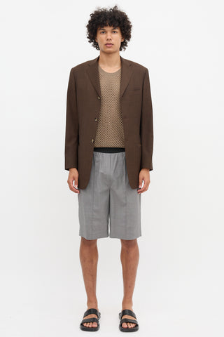 Valentino Wool & Mohair Blazer