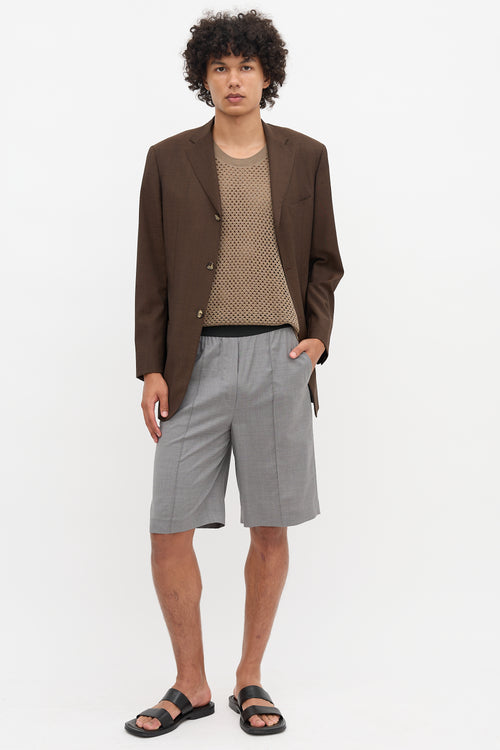 Valentino Wool & Mohair Blazer