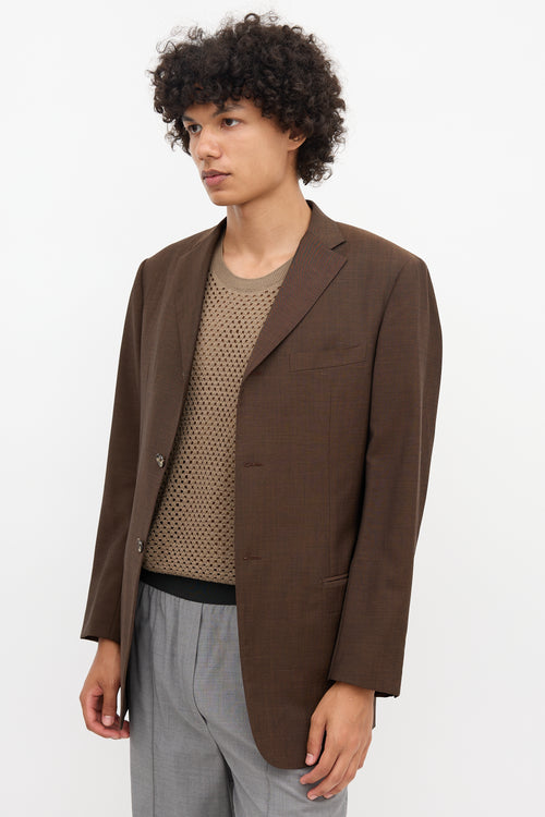 Valentino Wool & Mohair Blazer