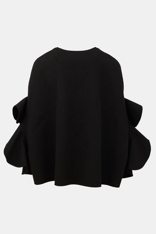Valentino Wool & Cashmere Ruffle Jacket