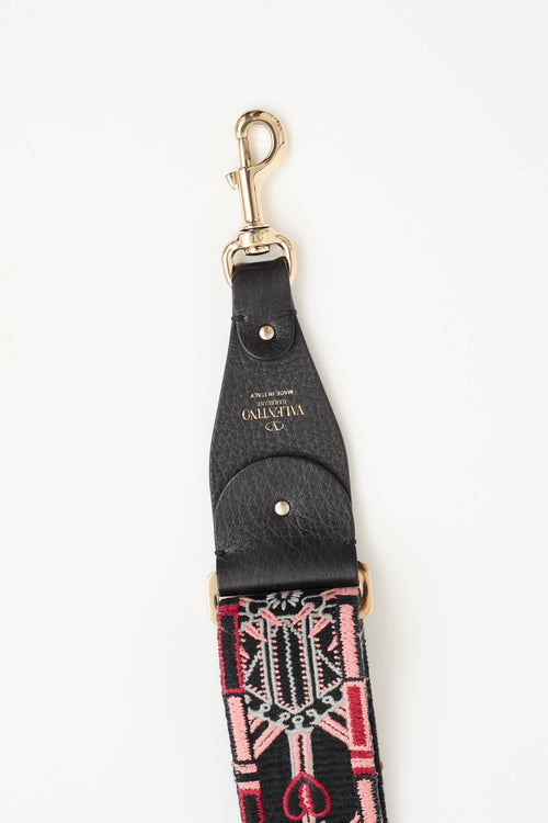 Valentino Woven Rockstud Shoulder Strap