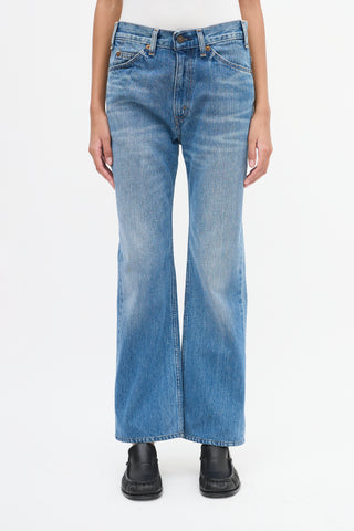 Valentino X Levi's Medium Wash 517 Jeans