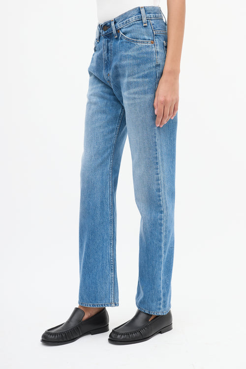 Valentino X Levi's Medium Wash 517 Jeans