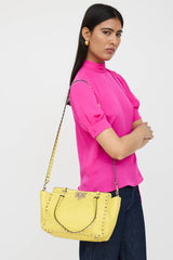Valentino Rockstud Trapeze Tote