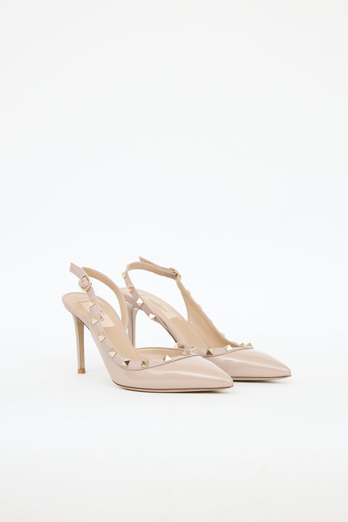 Valentino Rockstud Slingback Pump