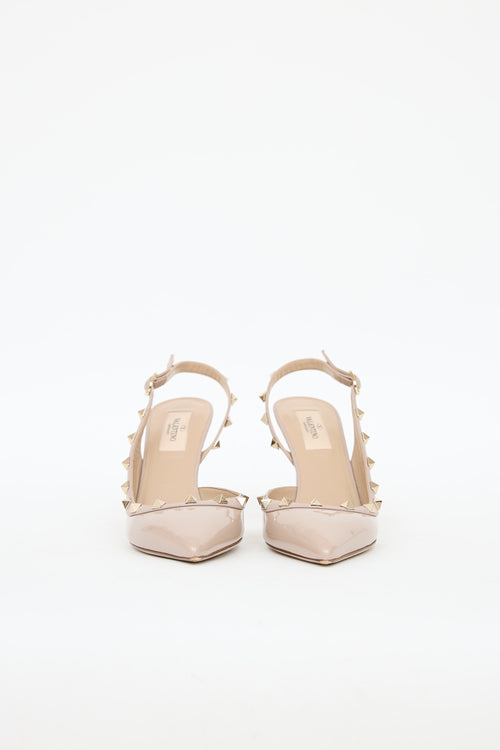 Valentino Rockstud Slingback Pump