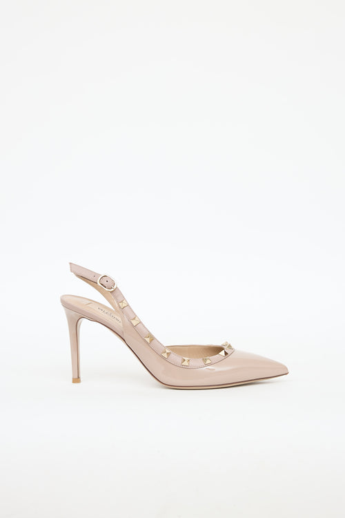 Valentino Rockstud Slingback Pump