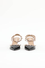 Valentino Patent Rockstud Wedge