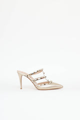 Valentino Rockstud Caged Mule
