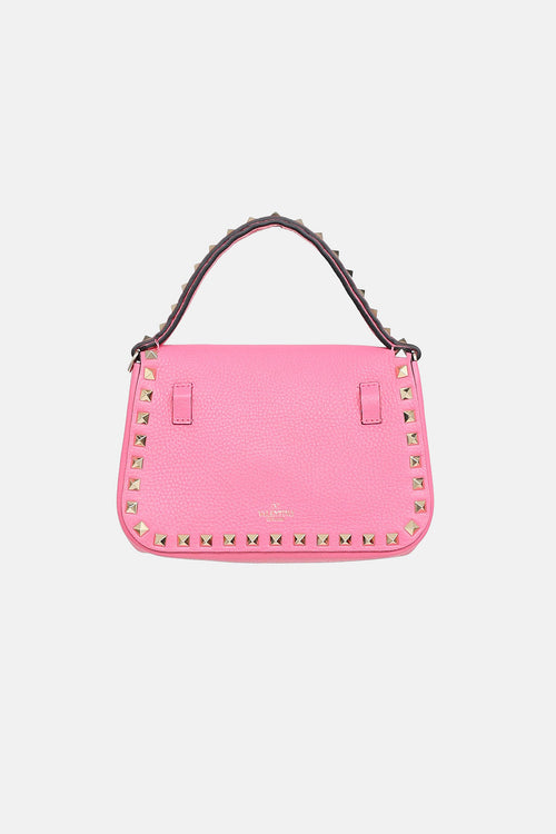 Valentino Rockstud Top Handle Bag