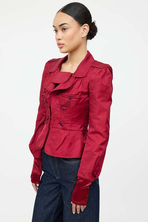 Saint Laurent Silk Evening Jacket