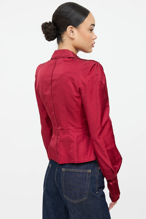 Saint Laurent Silk Evening Jacket