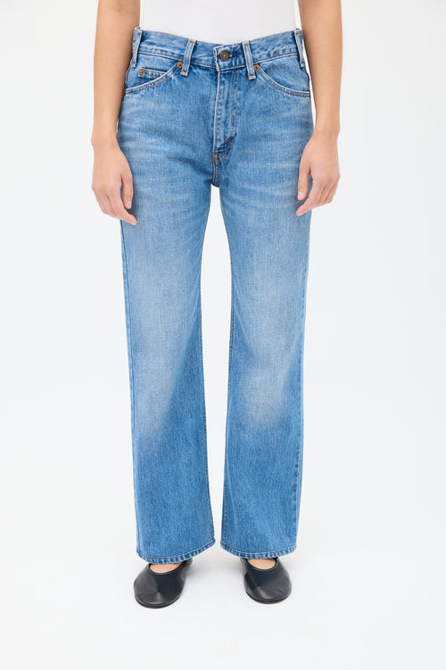 Valentino X Levi's Light Wash High Waisted Jeans