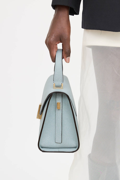 Valextra Mini Iside Leather Bag