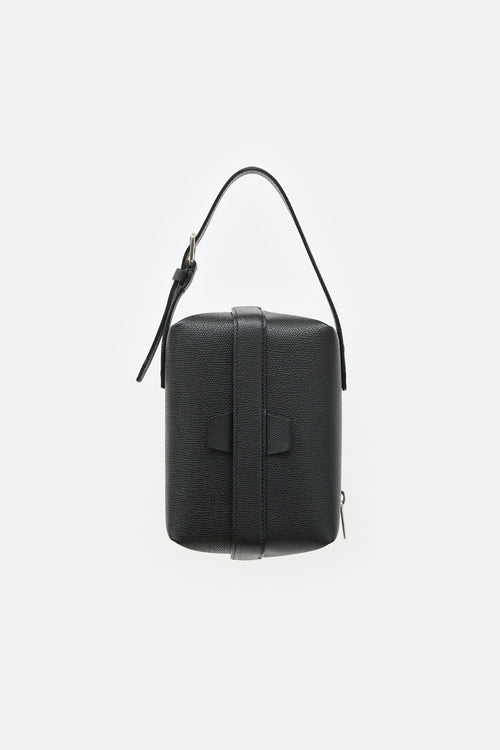 Valextra Leather Tric Trac Bag