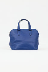 Valextra Leather Medium Bowling Bag