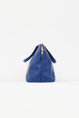 Valextra Leather Medium Bowling Bag