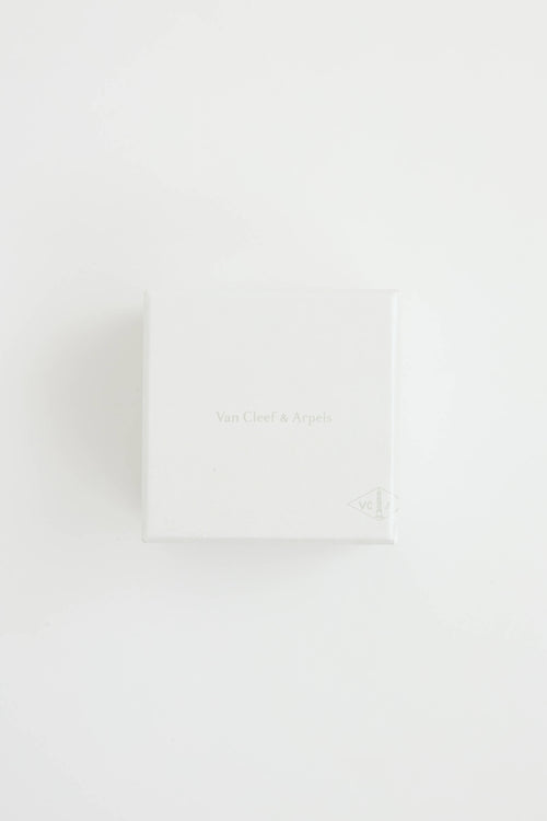 Van Cleef & Arpels 18K Yellow Gold Sweet Alhambra Pearl Necklace