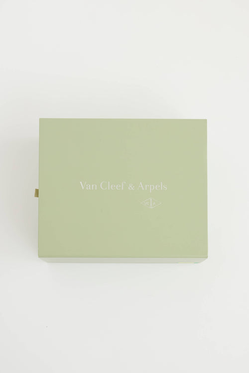 Van Cleef & Arpels 18K Yellow Gold Sweet Alhambra Pearl Necklace