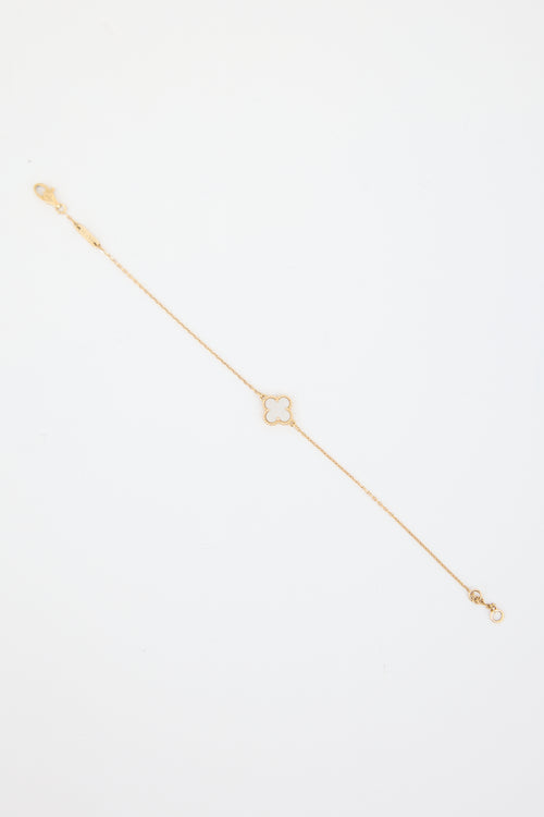 Van Cleef & Arpels 18k Gold Sweet Alhambra Bracelet